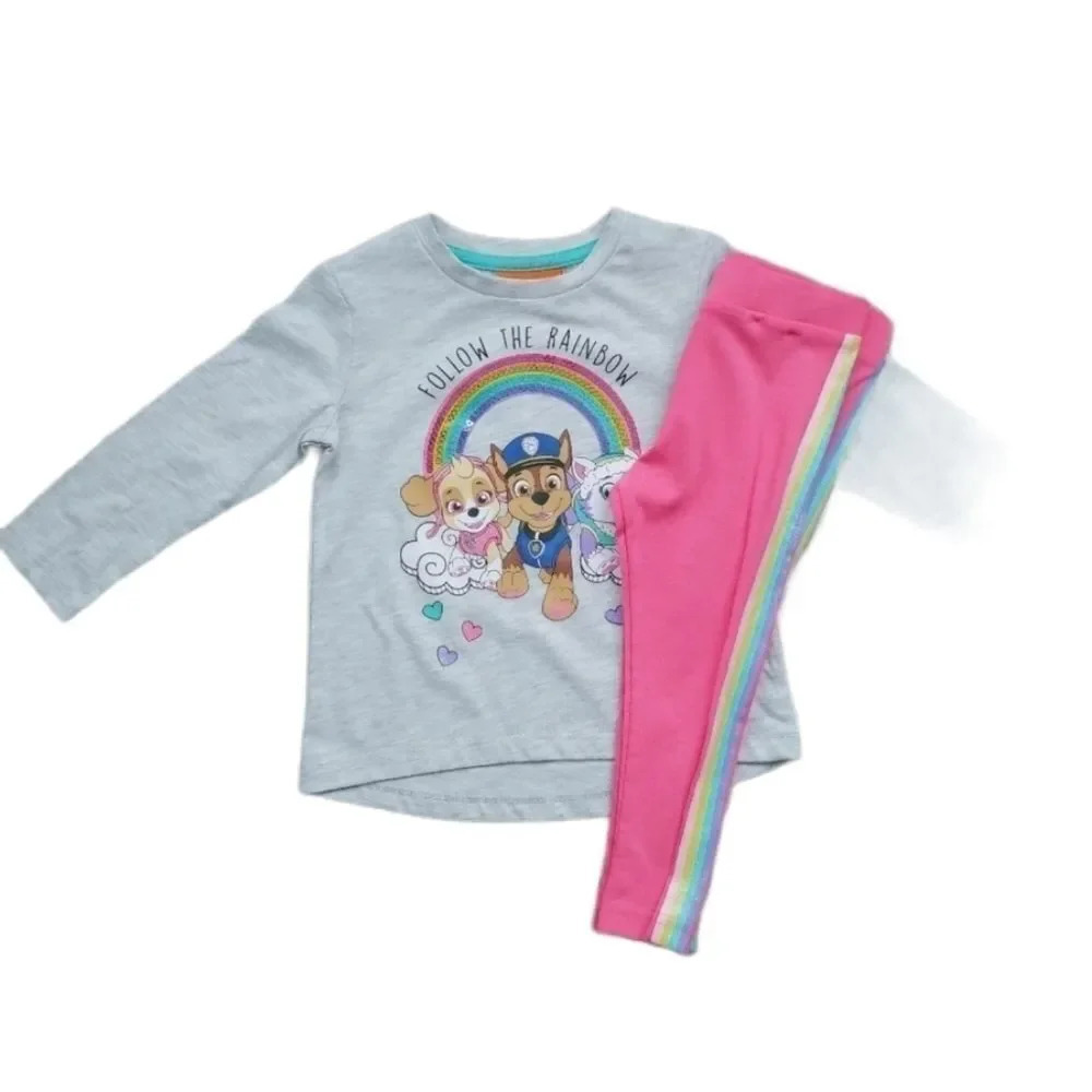 Girl's Paw Patrol Top  and Pants Set 2T NWT